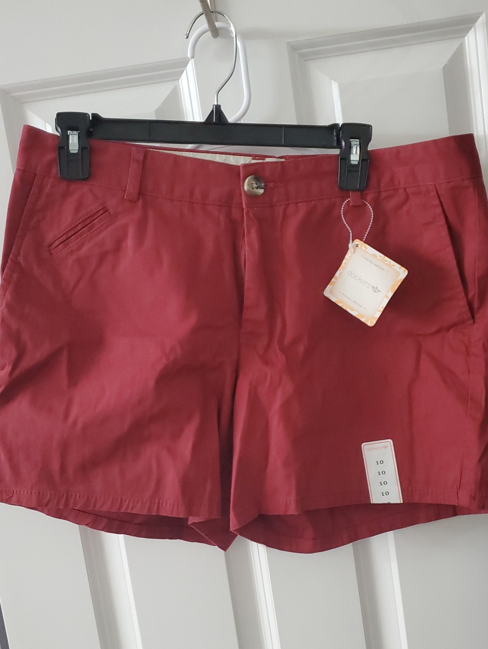Dockers Women's Brick Red Shorts